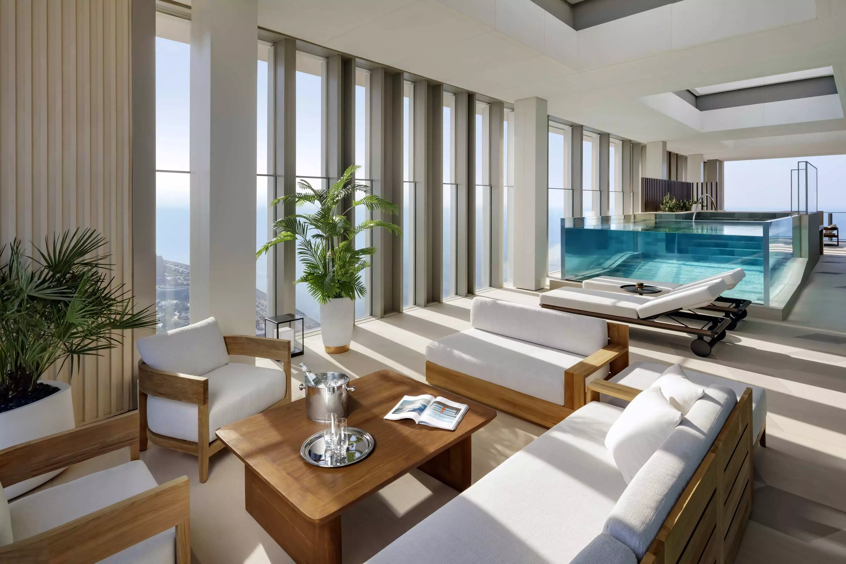 Atlantis The Royal — Panoramic Penthouse — lounge